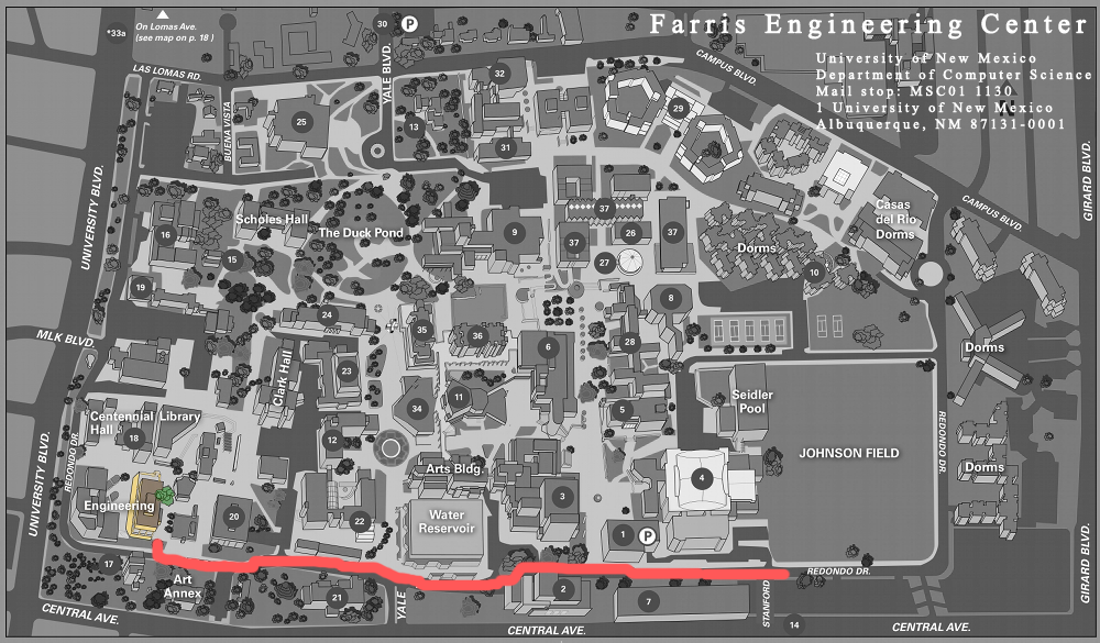 CS Parking Map